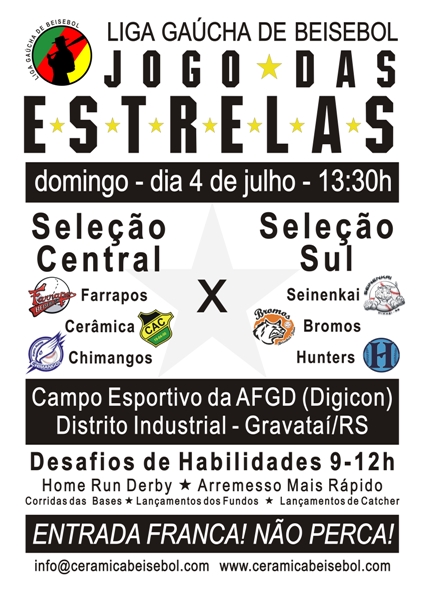 Cartaz - LGB Jogo Das Estrelas - 04/07/2010